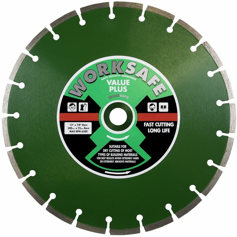 Value Plus Diamond Blade �300 x 22mm WDVP300/78 - Sealey