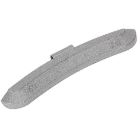 Sealey Wheel Weight 50g Hammer-On Zinc for Steel Wheels Pack of 50 WWSH50