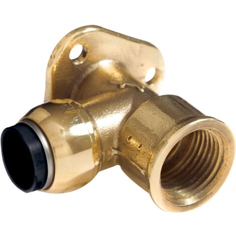 Sealey Wingback Elbow 15mm x 1/2""BSP Brass SharkBite® SBA15BWE
