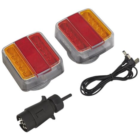 Sealey Wireless SMD LED Trailer Light Set 2pc TB18LEDW