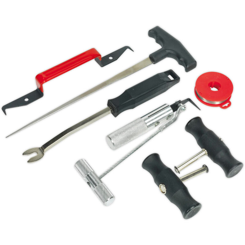 WK3 Windscreen Removal Tool Kit 7pc - Sealey
