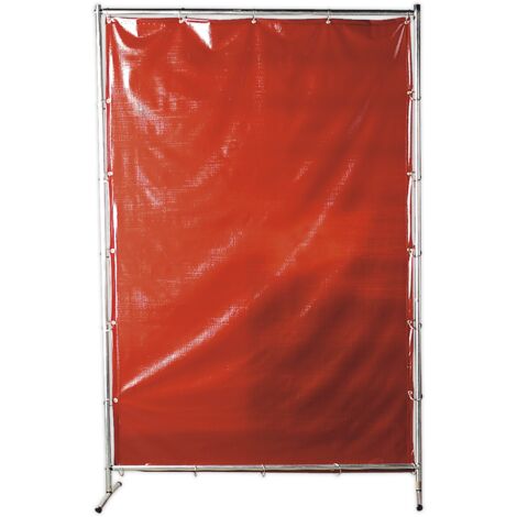 Sealey Workshop Welding Curtain & Frame 1.3 x 1.75m - EN ISO 25980:2014 SSP99