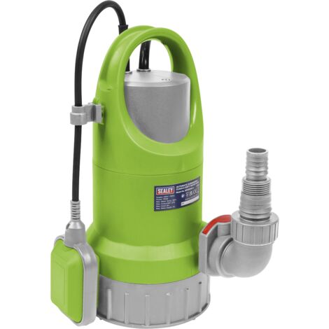 Sealey WPCD215 Submersible Clean & Dirty Water Pump Automatic 217L/min 230V