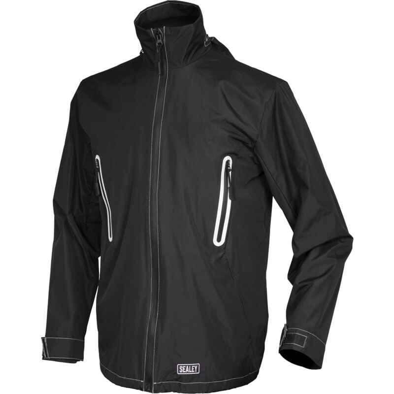 WPHJ02 5V Heated Rain Jacket - Medium - Sealey