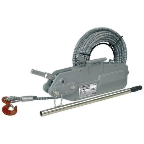 Sealey WRP3200 Wire Rope Puller 3200kg Max Line Force