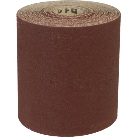 Sealey WSR10120 Worksafe Production Sanding Roll 120Grit 115mm x 10m - Fine