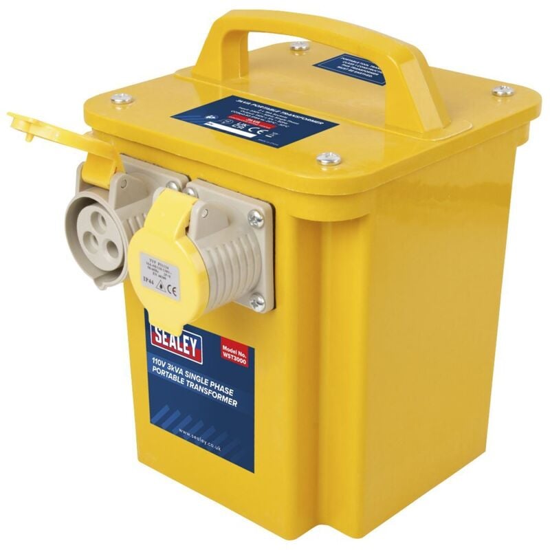 Portable Transformer 3000VA WST3000 - Sealey