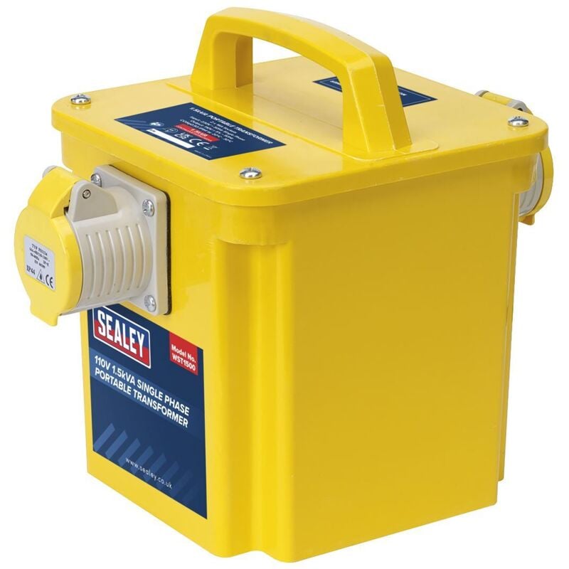 Portable Transformer 1.5kVA WST1500 - Sealey