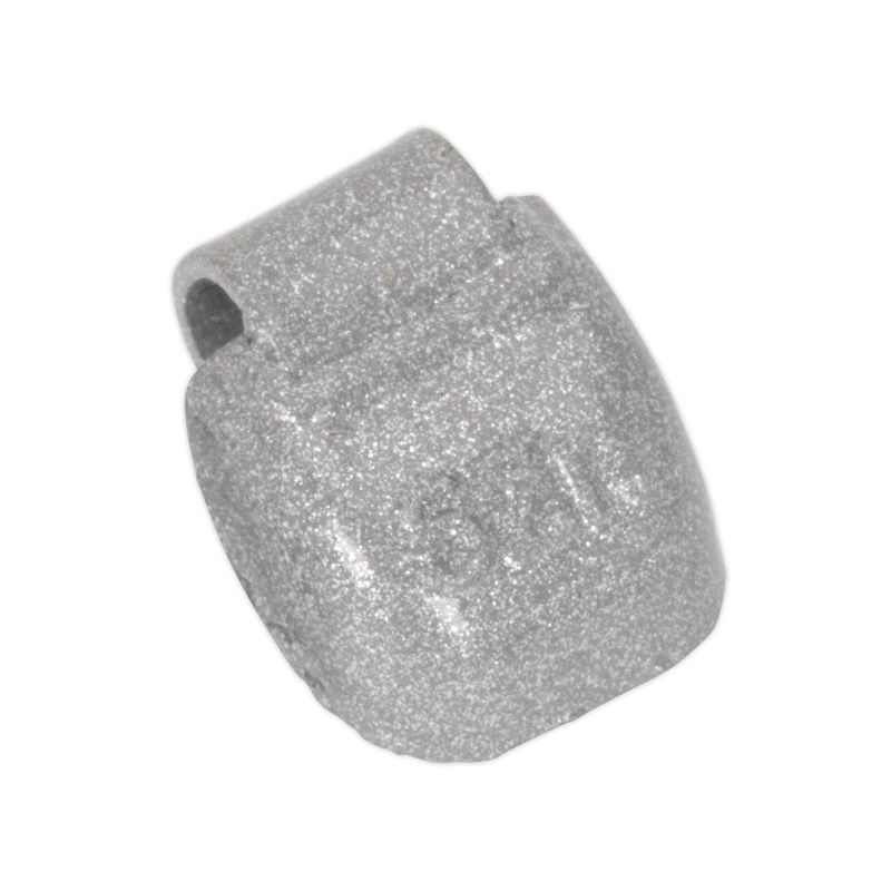 WWSH05 Wheel Weight 5g Hammer-On Zinc for Steel Wheels Pack of 100 - Sealey
