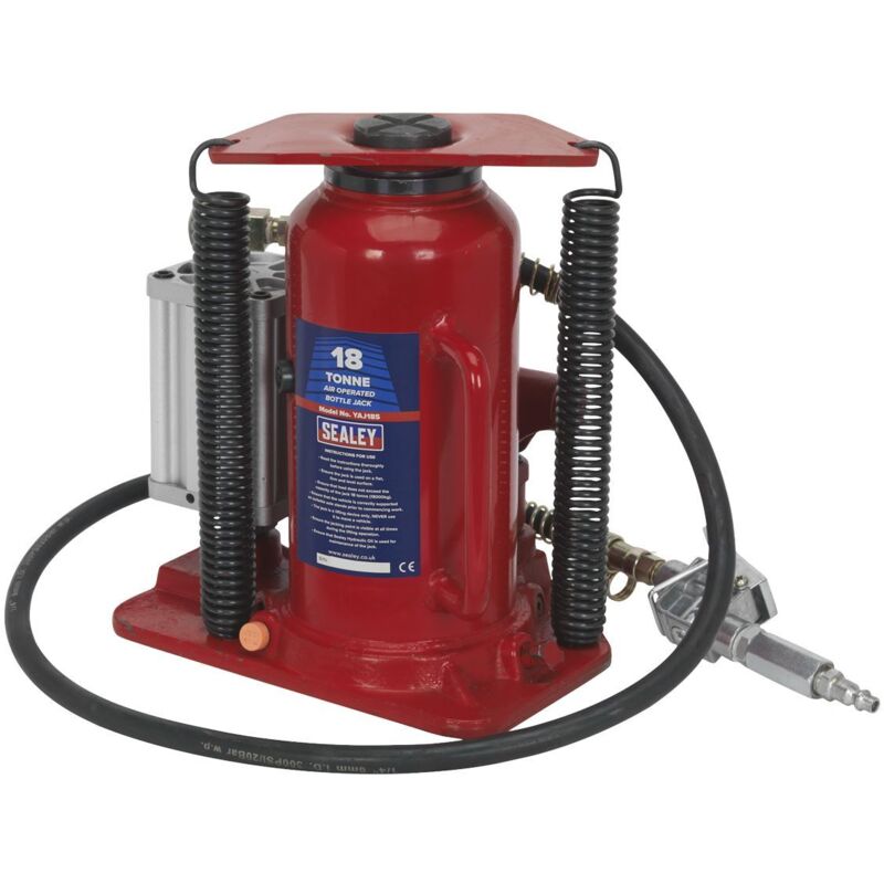 Sealey - YAJ18S Air Operated Hydraulic Bottle Jack 18 Tonne