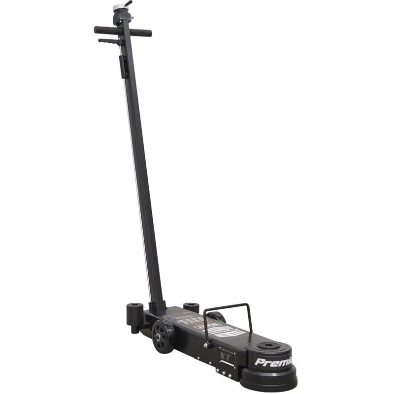 Sealey - Air Operated Jack 10-40 Tonne Telescopic - Long Reach/Low Profile YAJ10-40LELR