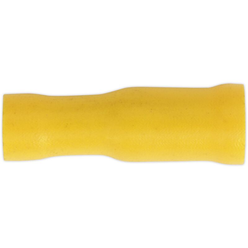 SEALEY - YT22 Female Socket Terminal Ø5mm Yellow Pack of 100