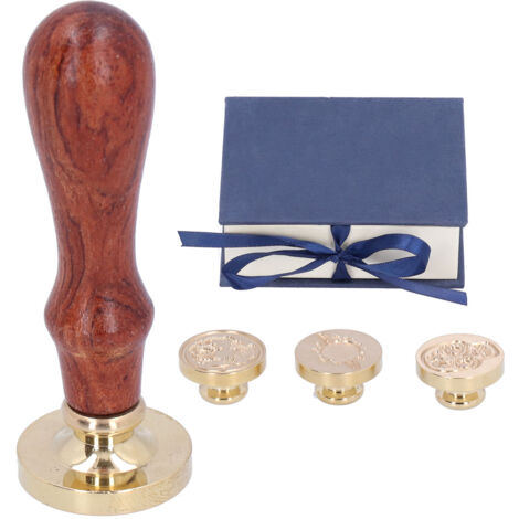 Sealing Wax Stamp Handle Kit Innovative Seal Stamp Handicrafts Wedding Card Accessories