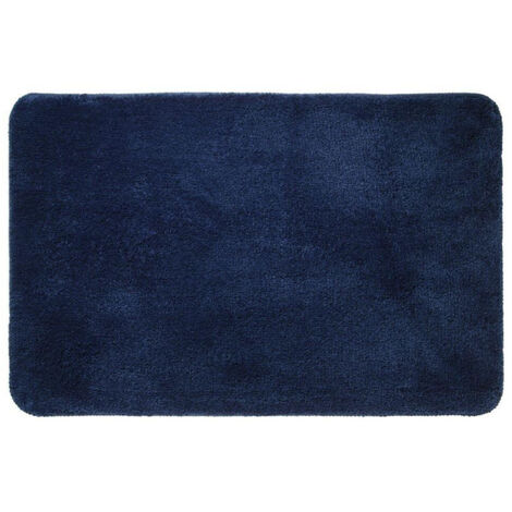 Sealskin Angora Tapis de bain 90x60cm polyester bleu