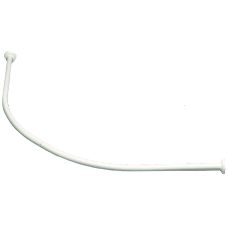 

Sealskin Barra curvada para cortina de ducha blanco - Blanco