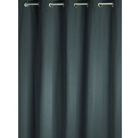 SEALSKIN Coloris Tenda da Doccia, Poliestere, Grigio, 180 x 200 cm