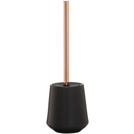 Sealskin Conical brosse WC 12.3x39x12.3cm porcelaine noir