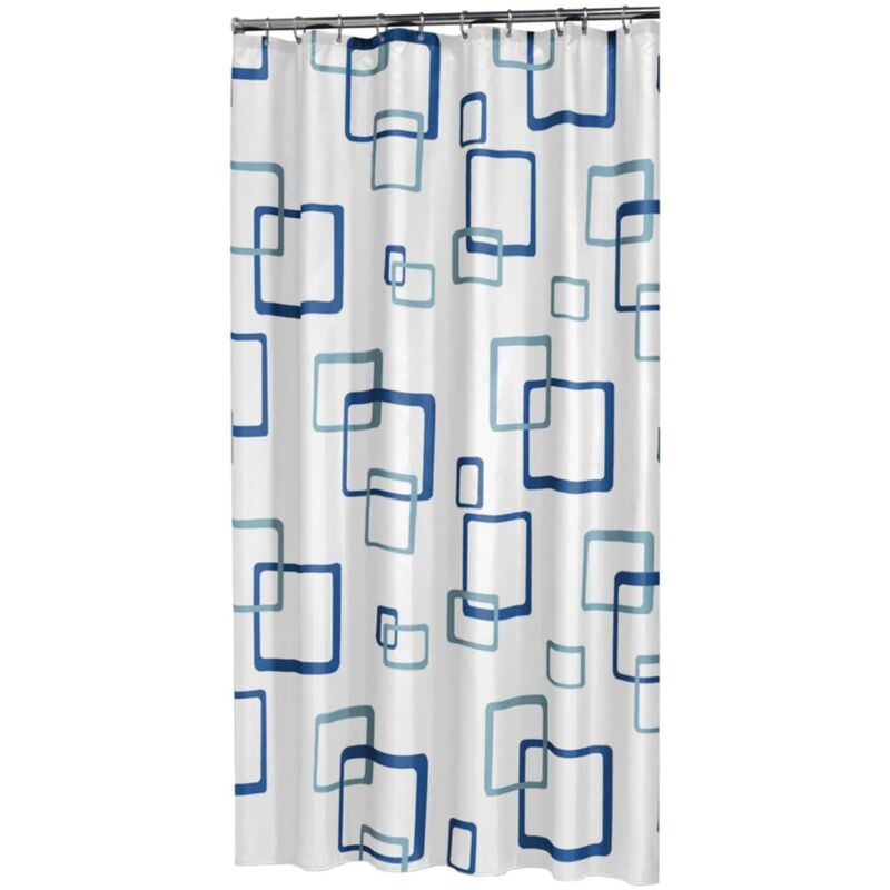 

Sealskin Cortina de ducha Retro azul 180x200 cm - Multicolor