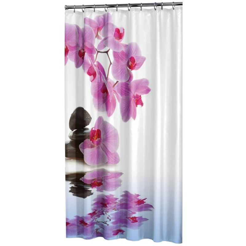 

Sealskin Cortina de ducha Spa rosa y blanco 180x200 cm - Multicolor