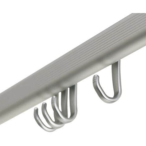 Sealskin Duschstange Set Easy Roll Aluminium 276623005