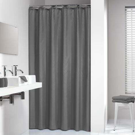 SEALSKIN Madeira Tenda da Doccia, Poliestere, Grigio, 180x200 cm