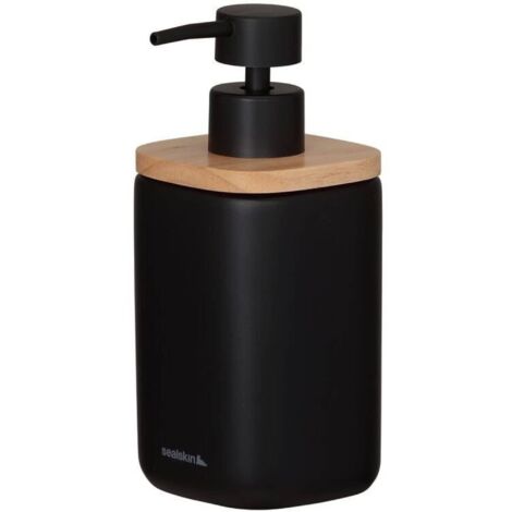 Sealskin Mind Dispenser per Sapone 200 ml Indipendente, Nero