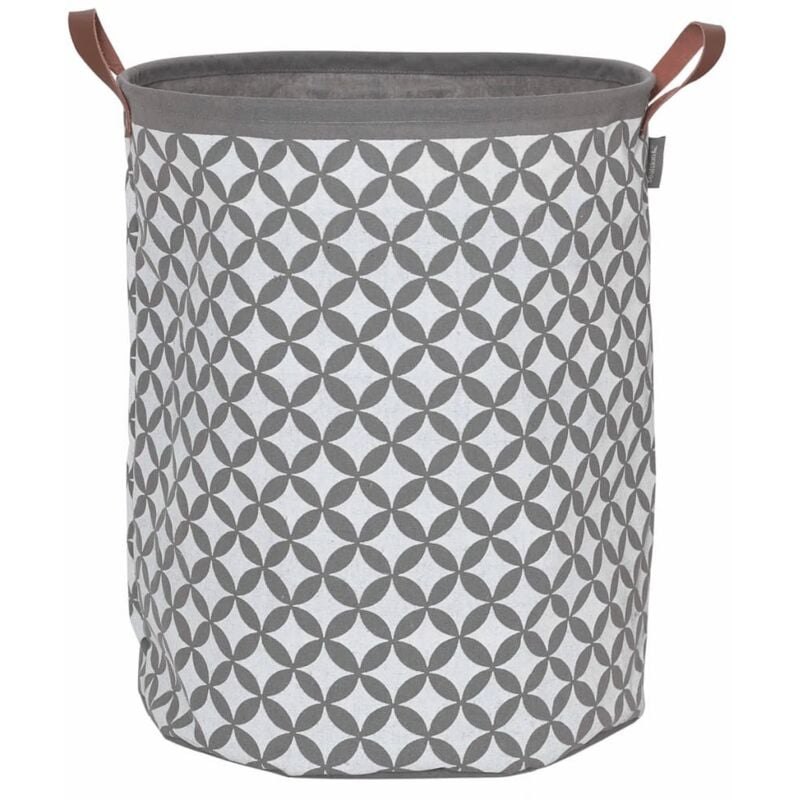 Panier à linge Diamonds Gris 60 l 362302012 Sealskin