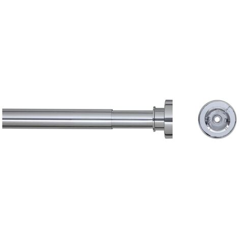 Barre De Douche Angulaire Wenko - Aluminium Blanc Ø25mm - Universelle