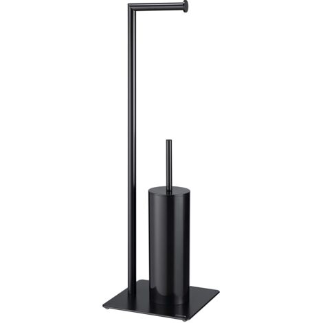 sealskin Tube Colonnina Bagno, Metallo, Nero, 200x200x710mm