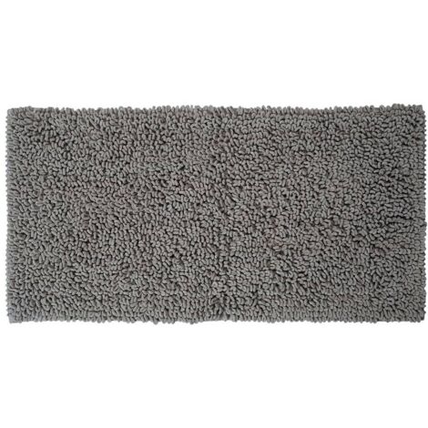 Sealskin Twist Tapis de baignoire 60x120cm polyester gris
