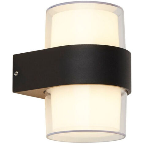 Searchlight 2Lt LED Outdoor Up & Down Licht Wandhalterung