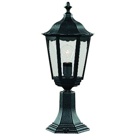 Searchlight Alex - Lampada a piantana da esterno 1 Luce Nera IP44, E27