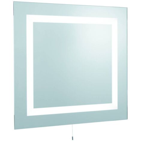 Searchlight Bathroom Mirrors - Specchio da bagno fluorescente illuminato a 4 luci IP44