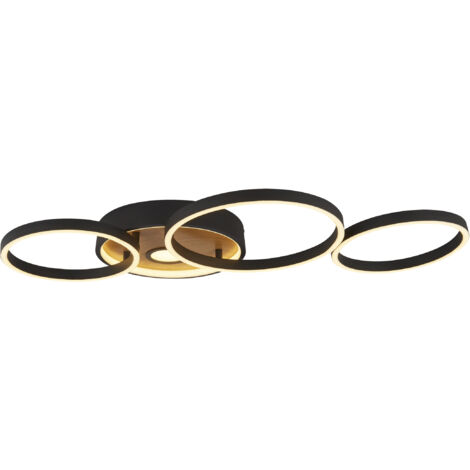 FRESH - Plafonnier Salle De Bains - 35 Cm - 2xE27 - IP44