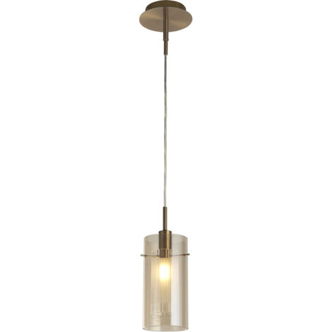 Searchlight Duo 3 Pendente Duo III Bronzo, Bicchiere da Champagne