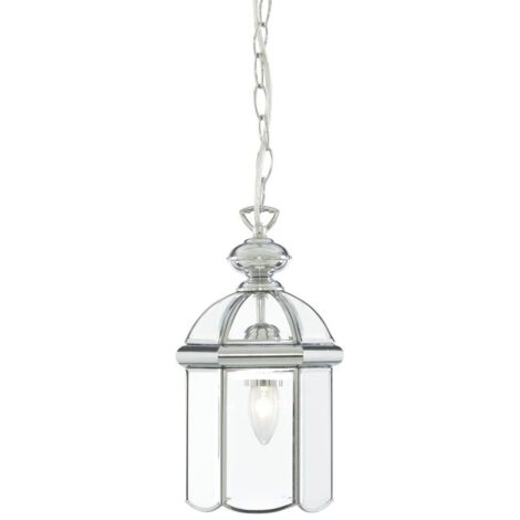 Searchlight Lanterns - Lanterne de plafond à 1 lumière, chrome, E27