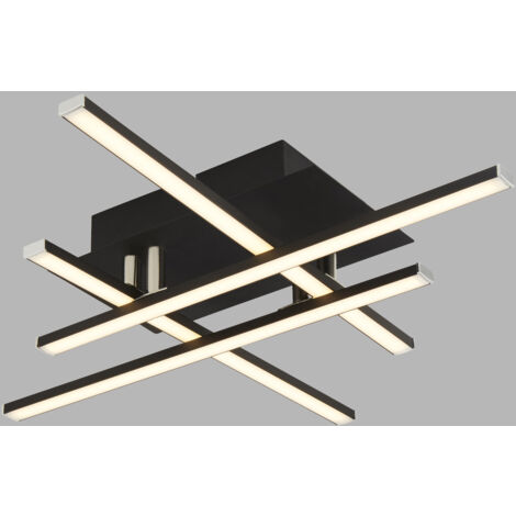Searchlight MATRIX - Incasso Led Integrato 4 Luci Nero