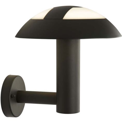 Searchlight Mushroom Outdoor LED Wandleuchte Veranda - Dunkelgrau