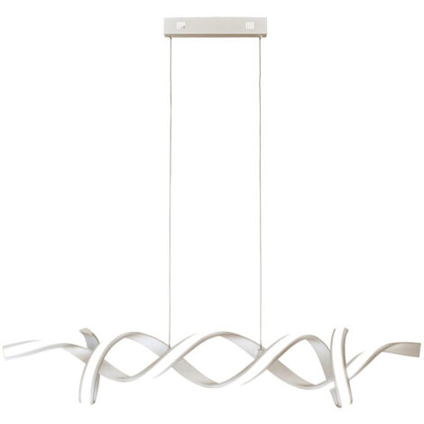 Searchlight Music Suspension Barre Linéaire Designer Argent LED 3000K