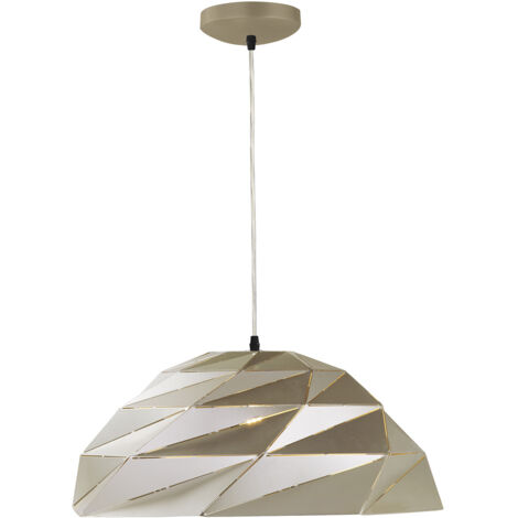 Searchlight Origami - 1 Lampadario a cupola in oro metallizzato, E27