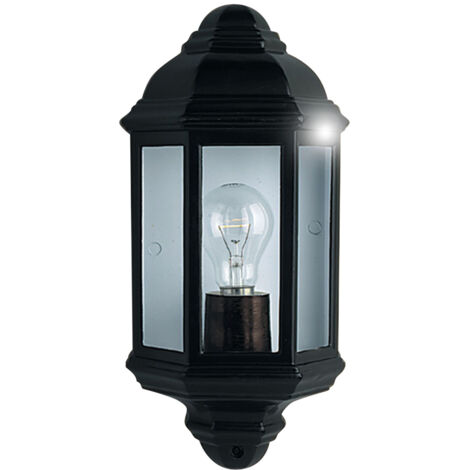 Searchlight Outdoor - Lanterna da esterno a filo 1 Luce Nera IP44, E27
