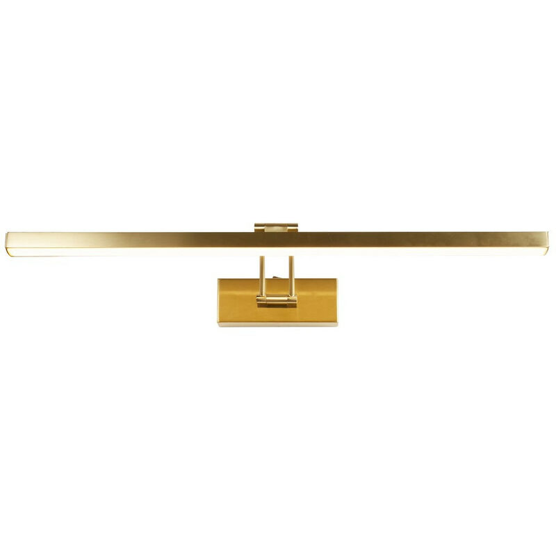 Rhodes 60cm Picture Light Satin Brass Metal - Searchlight