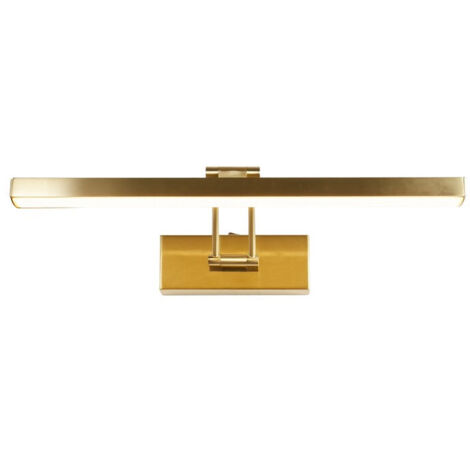 Searchlight Rhodes Applique pour Tableau 40cm Laiton Satiné Métal