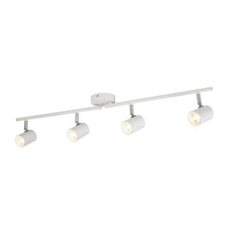 Searchlight Rollo - Integrierte LED 4 Light Spotlight Bar Weiß
