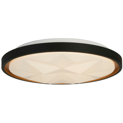 Searchlight Satellite Faretto LED a filo, nero con diffusore effetto stella
