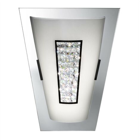 Applique lampada led per specchio bagno liscio o con cornice 20 cm