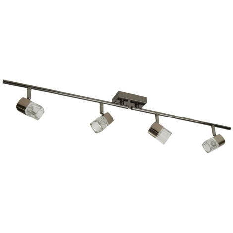 Searchlight Touch Pack de 5 lampes globe à filament LED E27 à intensité variable en verre transparent