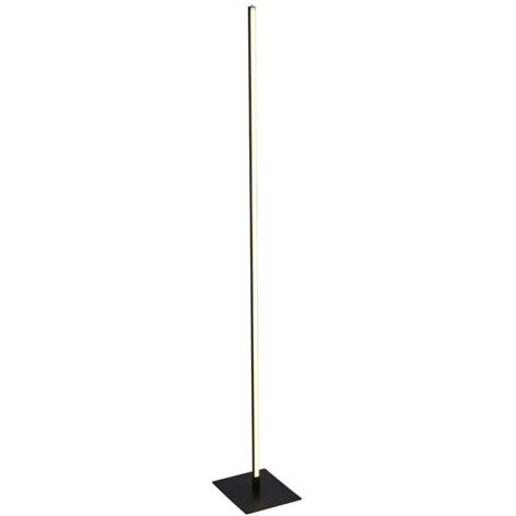Searchlight Tribeca Lampadaire à 1 lumière LED, changement de couleur de la température, noir mat 2700/3000/4000K