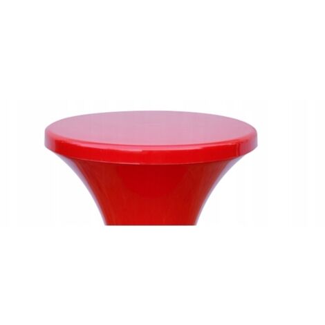 SEAT Kunststoffhocker/Poliertes Produkt Rot