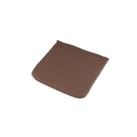 Seat Pads Outdoor Garden Furniture Cushion - L40 x W40 x H4 cm - Chocolate